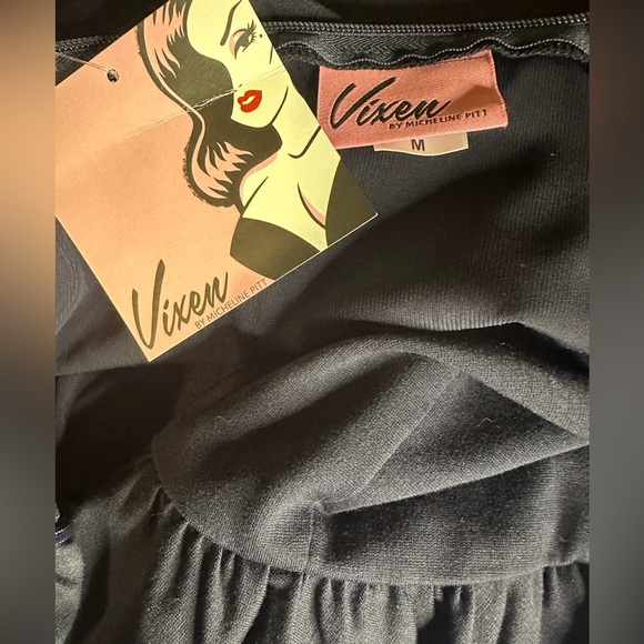 Vixen Bad Girl Dress in Navy, size M. NWT - Picture 3 of 4